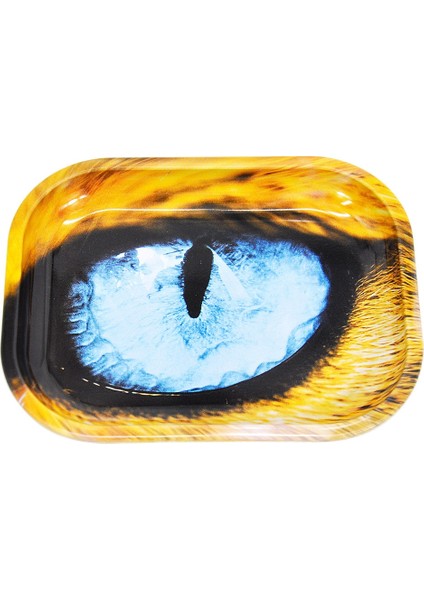 No.6 Tarzı Karikatür Haddeleme Tepsisi 18*14 cm Tütün Haddeleme Tepsisi Metal Sigara Sigara Tepsisi Ot Tütün Teneke Plaka Öğütücü Araçları (Yurt Dışından)