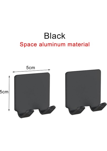 2 Adet Raf A Stili Punch Ücretsiz Jilet Tutucu Duvar Depolama Raf Erkekler Tıraş Makinesi Raf Banyo Jilet Kanca Duvar Banyo Askı (Yurt Dışından)