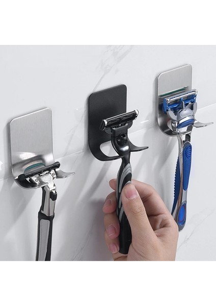 1 Adet W Tarzı Punch Ücretsiz Tıraş Bıçağı Tutucu Tıraş Makinesi Depolama Kancası Duvar Jilet Rafı Banyo Raf Aksesuarları Mutfak Düzenleyici Rangemet (Yurt Dışından) fiyatları