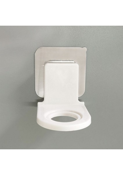 No.2 Tarzı Kanca Rafları Kendinden Yapışkanlı Duvara Monte Duş Jeli Tutacağı Dispenser Şişe Standı Sıvı Dezenfektan Sabunluk El Şampuanı (Yurt Dışından)