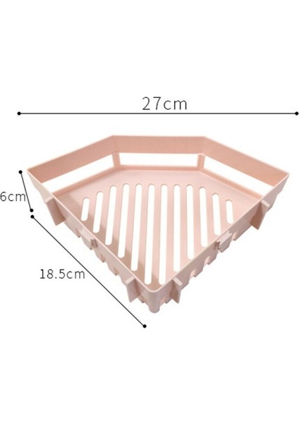 Beyaz Stil Emme Duvarı Üçgen Duş Kabini Rafı Banyo Köşesi Banyo Rafı Depolama Tutacağı Organizatör Rafları (Yurt Dışından) fırsatları