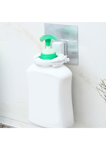 Banyo Duvara Monte Şampuan Şişesi Raf Duş Jeli Raf Tutucu Destek Braketi Kendinden Yapışkanlı Raflar Askı Gadget (Yurt Dışından)