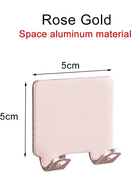 Bir Gül Altın Stili Yazın 1 Bilgisayar Unch Ücretsiz Tıraş Jilet Tutucu Erkekler Jilet Depolama Duş Raf Kanca Duvar Raf Banyo Mutfak Aksesuarları (Yurt Dışından)