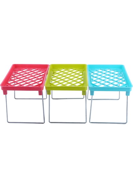 Rastgele Renk Stili Yeni Pratik Katlanabilir Istiflenebilir Depolama Raf Raf Organizatör Tutucu Mutfak Banyo Masası Katlanabilir Combo Raf (Yurt Dışından) fiyatları