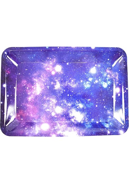 L Tarzı 180 * Etal Ot Yuvarlama Tepsileri 8.7 Inç Tütün Sigara Aracı Işlem Plakası Pembe Kız Astronot Desenli Tatlı Tepsisi (Yurt Dışından)