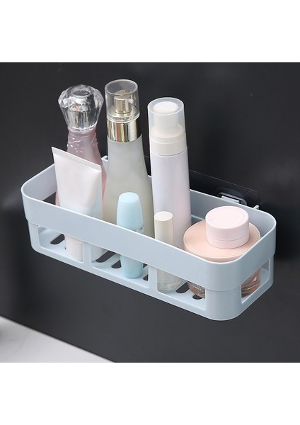 A-Stil 2 Stili Duvara Asılı Banyo Rafı Tuvalet Yapıştırıcı Şampuan Jel Depolama Sepeti Banyo Köşe Duş Rafı Başucu Çeşitli Eşyalar Saklama Kutusu (Yurt Dışından)