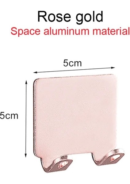 1 Adet Gül Altın Tarzı Aving Jilet Tutucu Space Alumium Erkekler Tıraş Makinesi Depolama Kancası Duvar Rafı Jilet Rafı Banyo Mutfak Aksesuarları (Yurt Dışından)