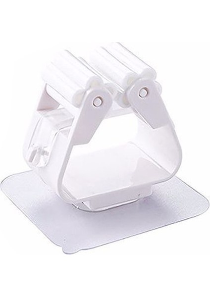 No.4 Tarzı Gosterildigi Gibi 1 Adet Duvara Monte Paspas Tutucu Ev Yapıştırıcı Depolama Paspas Klip Mutfak Banyo Organizatör Için Süpürge Askı (Yurt Dışından)
