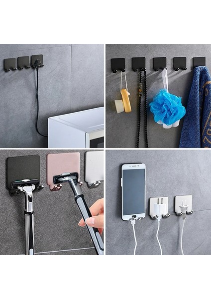 2 Adet Gümüş Tarzı Aving Jilet Tutucu Space Alumium Erkekler Tıraş Makinesi Depolama Kancası Duvar Rafı Jilet Rafı Banyo Mutfak Aksesuarları (Yurt Dışından) fırsatları