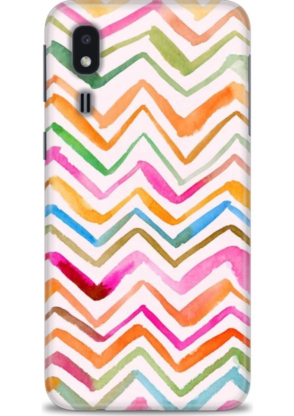Samsung Galaxy A2 Core Kılıf Hd Baskılı - Zikzak