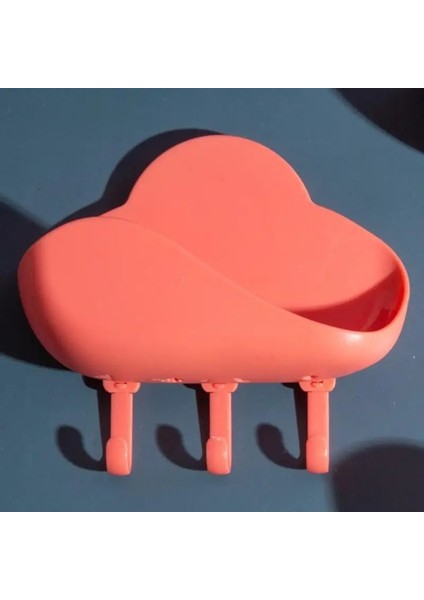 No.3 Tarzı 1 Parça Banyo Duş Sabun Kutusu Bulaşık Depolama Vantuz Köşe Bulut Şekli Plastik Sabunluk Duş Askısı Banyo Depolama Rafı (Yurt Dışından)