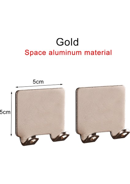 Altın 2 Adet Tarzı Punch Ücretsiz Tıraş Jilet Tutucu Erkekler Için Tıraş Makinesi Depolama Kanca Duvar Raf Banyo Jilet Raf Duvar Mutfak Aksesuarları (Yurt Dışından)
