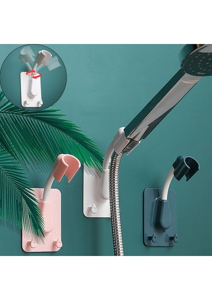 Mavi Sarı Geyik Stili Evrensel Ayarlanabilir El Duşu Tutacağı 360 ° Döndürme Duş Başlığı Tutacağı Yumruksuz Duş Montaj Braketi Banyo Aksesuarları (Yurt Dışından) fiyatları