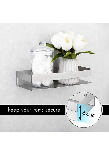 Siyah 20 cm Stili Banyo Raf Raf Mutfak Duvar Rafları Banyo Havluluk Duş Depolama Sepeti Mutfak Organizatör Banyo Hradware Aksesuarları (Yurt Dışından) fırsatları