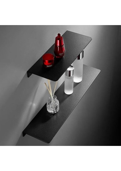 B Tarzı M Modern Zımbasız Banyo Depolama Rafı Mat Banyo Rafları Mutfak Duvar Rafı Ev Aksesuarları (Yurt Dışından) indirimleri