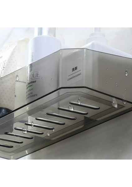 Açık Yeşil Tarzı Banyo Düzenleyici Raflar Duvara Monte Raf Depolama Düzenleyici Plastik Mutfak Depolama Rafı Duş Banyo Aksesuarları (Yurt Dışından) modelleri