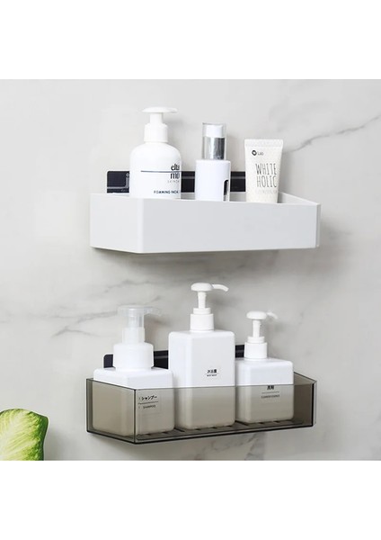 Açık Yeşil Tarzı Banyo Düzenleyici Raflar Duvara Monte Raf Depolama Düzenleyici Plastik Mutfak Depolama Rafı Duş Banyo Aksesuarları (Yurt Dışından) indirimleri