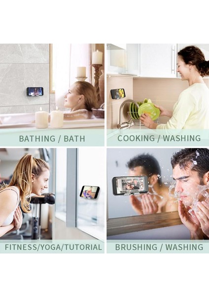 No.7 Tarzı Banyo Aksesuarları Dönebilen Telefon Tutacağı Evrensel Cep Telefonu Tablet Braketi Tutacağı Duvar Desteği Banyo Tuvaleti Için Standı (Yurt Dışından) fiyatları