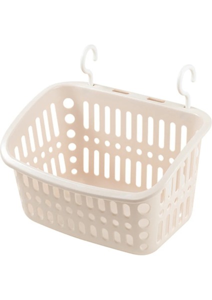 No.6 Tarzı Asılabilir Depolama Sepeti Banyo Asılı Sepetler Ev Plastik Mutfak Banyo Duş Depolama Duvara Asılı Sepet (Yurt Dışından)