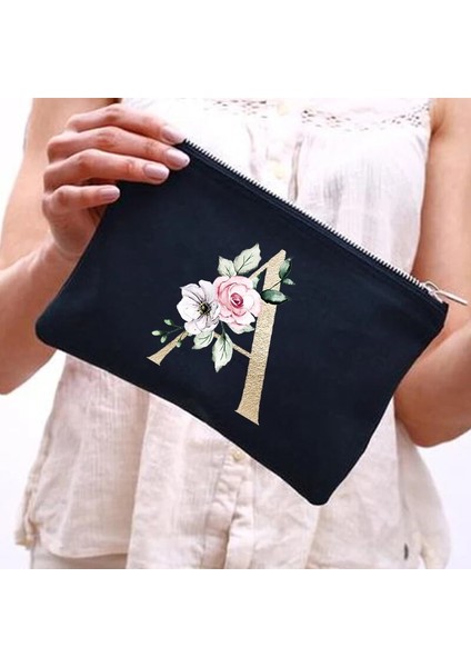 W07017-TBBK-D Stili Nedime Makyaj Çantaları Mektup Baskı Kozmetik Durumda Seyahat Tuvalet Organizatör Kadın Yıkama Saklama Çantası Çanta Düğün Gelin Hediyeleri (Yurt Dışından) modelleri