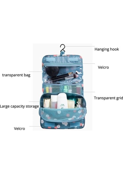 Şarap Kırmızısı Stili Kadın Seyahat Taşınabilir Makyaj Çantası Unisex Asılı Erkekler Yıkama Kozmetik Saklama Çantası Diş Fırçası Tuvalet Kitleri Organizatör Çantaları (Yurt Dışından) fırsatları