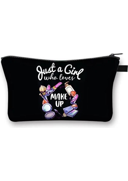 SHZBHZNV11CW Stili Gül Leopar Dudaklar Kozmetik Durumda Kadın Moda Makyaj Çantası Bayanlar Tuvalet Çantası Ruj Organizatör Fermuar Kılıfı Kadın Makyaj Çantaları (Yurt Dışından)