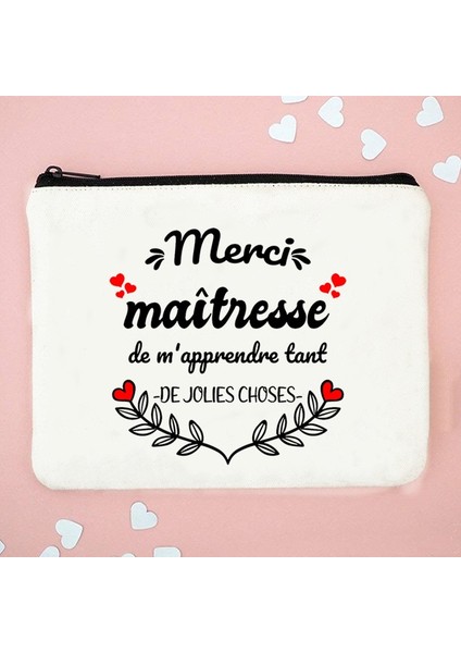 W01362-TBWH-D Stili Fransız Baskı Makyaj Çantaları Kadın Kozmetik Çantası Seyahat Tuvalet Organizatör Kadın Depolama Makyaj Çantaları Kalem Çantası Öğretmen Hediyeleri (Yurt Dışından) modelleri