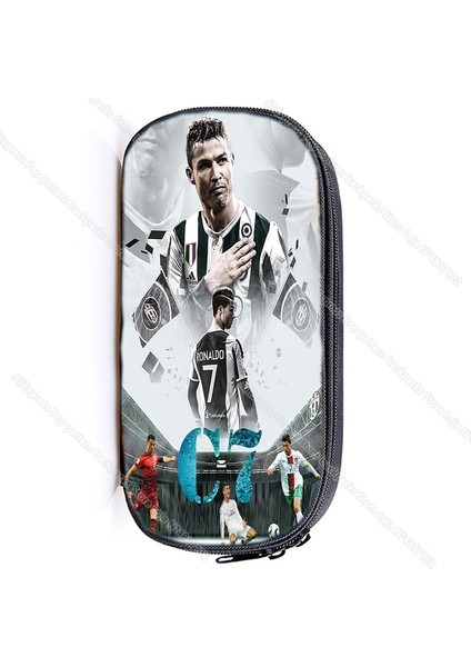 No.12 Tarzı Cristiano Ronald Büyük Kapasiteli Kalem Kutusu Cr7 Sevimli Kız Su Geçirmez Kalem Kutusu Kırtasiye Okula Geri Kalem Depolama (Yurt Dışından) fırsatları