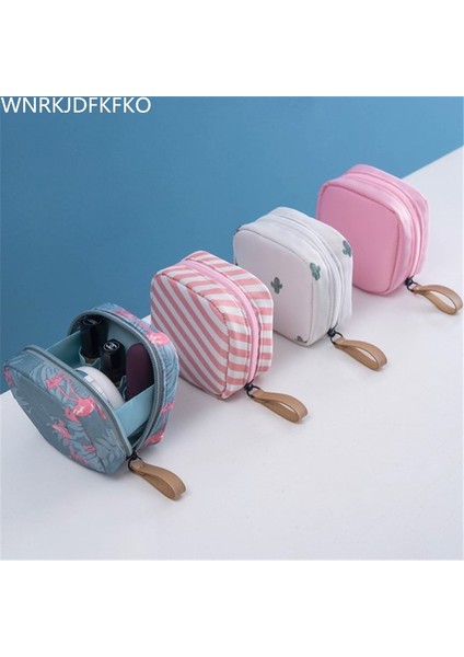 Kırmızı S Tarzı Mini Kozmetik Çantası Flamingo Düz Renk Seyahat Tuvalet Saklama Çantası Kaktüs Güzellik Su Geçirmez Makyaj Çantası Kozmetik Çantası Organizatör (Yurt Dışından) fiyatları