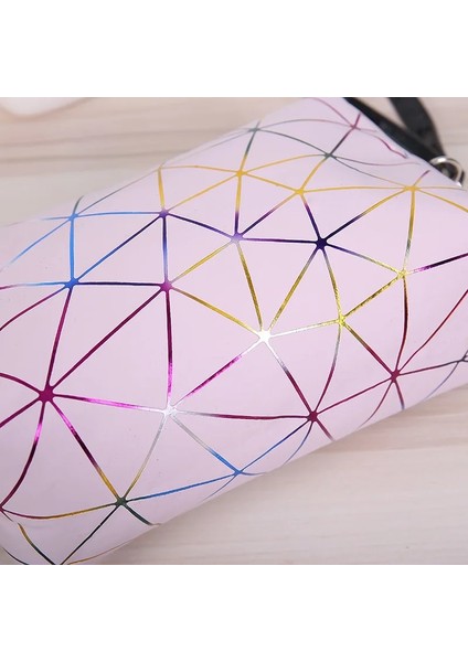 No.3 Tarzı Fudeam Pu Renkli Çizgili Kadın Su Geçirmez Kozmetik Çantası Tuvalet Eşyaları Depolama Organize Taşınabilir Çanta Kadın Seyahat Makyaj Çantaları (Yurt Dışından) indirimleri