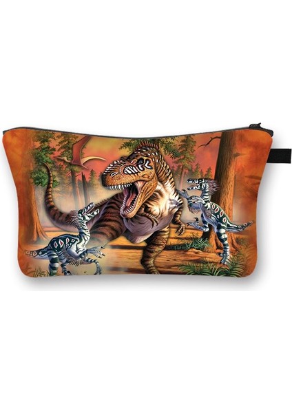 SHZBLONG21 Stili Karikatür Dinozor Kozmetik Çantası Kadın Makyaj Seyahat Çantaları Bayanlar Kozmetik Çantası Kızlar Kawaii Makyaj Organizatör Kutusu (Yurt Dışından) modelleri