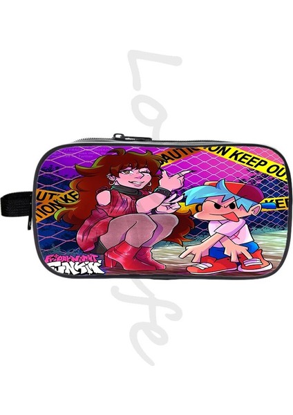 No.25 Tarzı 3D Video Oyunu Cuma Gecesi Funkin Kalem Kutusu Çocuklar Kalem Çantası Erkek Kız Çift Katmanlı Kalem Çantası Öğrenci Karikatür Kırtasiye Kalem Kılıfı (Yurt Dışından) fiyatları