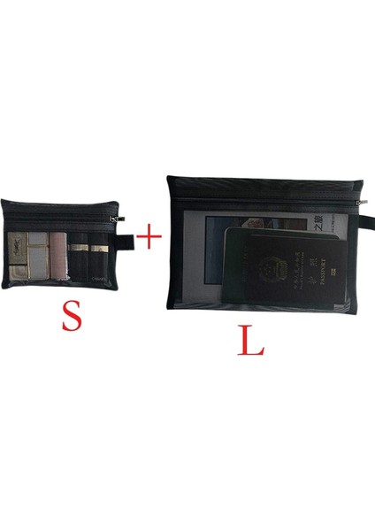 B Stili S ve L 1 Adet Stili Kadınlar Için Basit Moda Örgü Kozmetik Çantası Set Makyaj Çantası Ruj Çanta Seyahat Organizatör Makyaj Organizatör Kozmetik Kılıfı (Yurt Dışından) fiyatları
