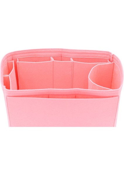 Pembe Tarzı Hızlı30 Speedy Keçe Kumaş Eklemek Için Çanta Organizatör Makyaj Çanta Organizatör Seyahat Iç Taşınabilir Kozmetik Çantaları Organizatör (Yurt Dışından) fırsatları