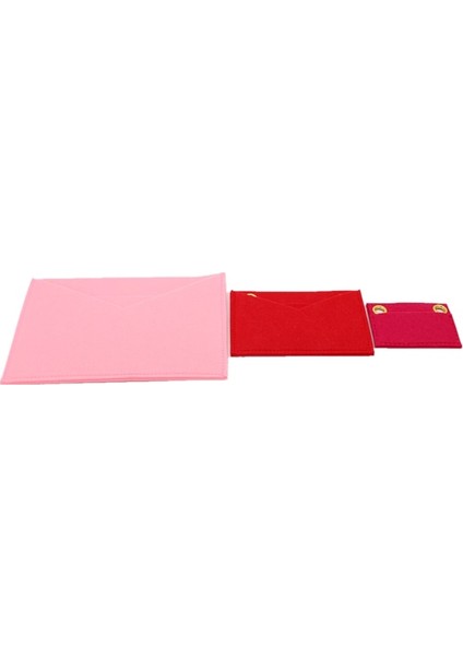 Zincir Seti Stili Yok Keçe Organizatör Çanta Kirigami 3'lü Altın Zincirli Çapraz Askılı Çanta Kirigami Pochette Zarf Çanta Ekleme Düzenleyici (Yurt Dışından) fiyatları