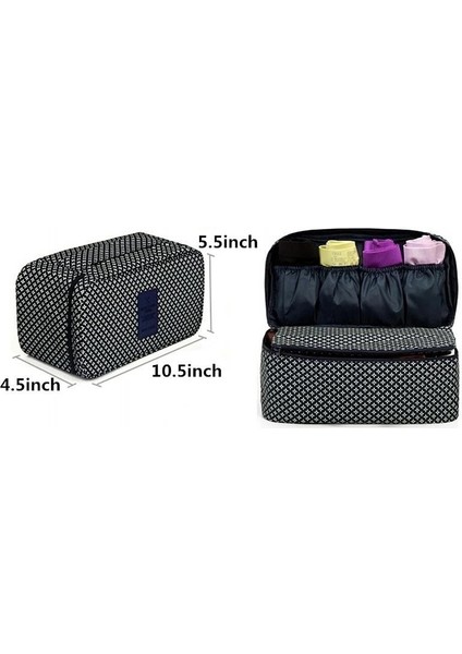 Lacivert Yıldız Stili Ruputın Yeni Seyahat Sutyen Çantası Iç Çamaşırı Organizatör Çantası Kozmetik Günlük Tuvalet Saklama Çantası Kadın Yüksek Li Yıkama Çantası Çantası (Yurt Dışından) indirimleri