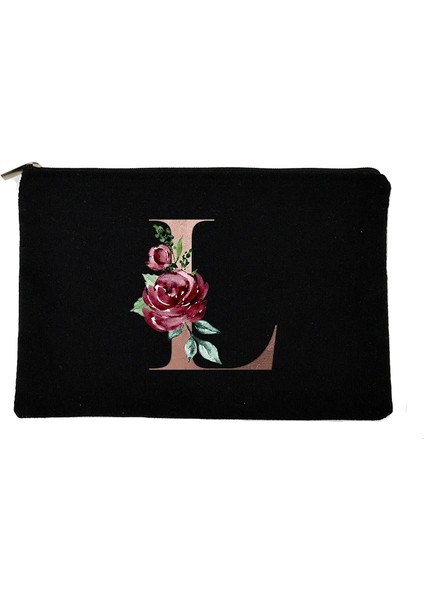 W05464-TBBK-D Stili Mektup Baskı Kadın Kozmetik Çantası Nedime Makyaj Çantası Güzellik Tuvalet Organizatör Yıkama Saklama Kılıfı Düğün Parti Gelin Hediyeleri (Yurt Dışından) modelleri