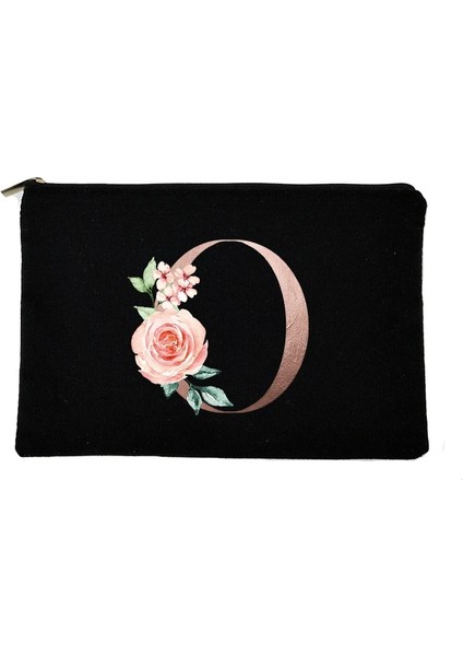 W05464-TBBK-D Stili Mektup Baskı Kadın Kozmetik Çantası Nedime Makyaj Çantası Güzellik Tuvalet Organizatör Yıkama Saklama Kılıfı Düğün Parti Gelin Hediyeleri (Yurt Dışından) fırsatları