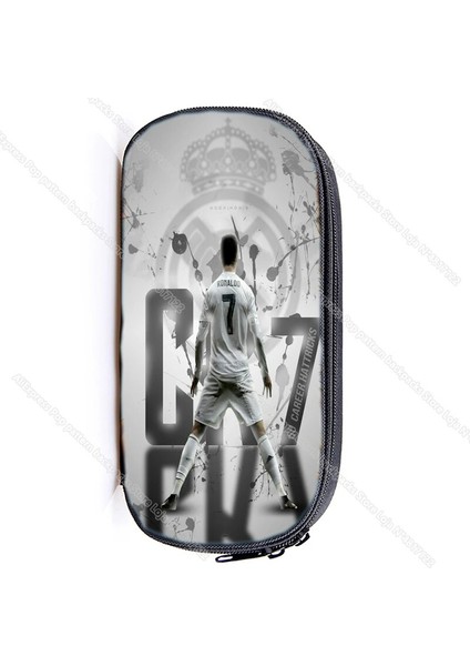 No.4 Tarzı Cristiano Ronald Büyük Kapasiteli Kalem Kutusu Cr7 Sevimli Kız Su Geçirmez Kalem Kutusu Kırtasiye Okula Geri Kalem Depolama (Yurt Dışından) indirimleri