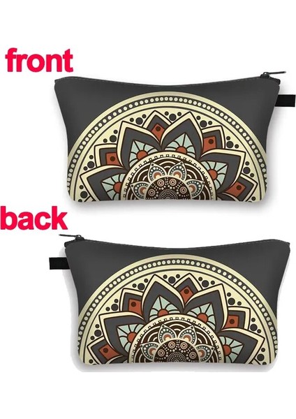 SHZBMANDALA18 Tarzı Mandala Çiçek Baskı Kozmetik Çantaları Kadın Makyaj Çantası Suya Dayanıklı Makyaj Çantası Organizatör Çantası Kadın Işlevli Güzellik Çantası (Yurt Dışından) indirimleri