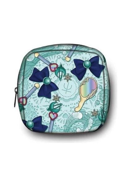 YMJHDJS01 Stili Moda Sihirli Değnek Ilmek Su Geçirmez Tampon Saklama Çantası Sevimli Hijyenik Ped Kılıfı Taşınabilir Makyaj Ruj Kozmetik Çantası (Yurt Dışından) fırsatları