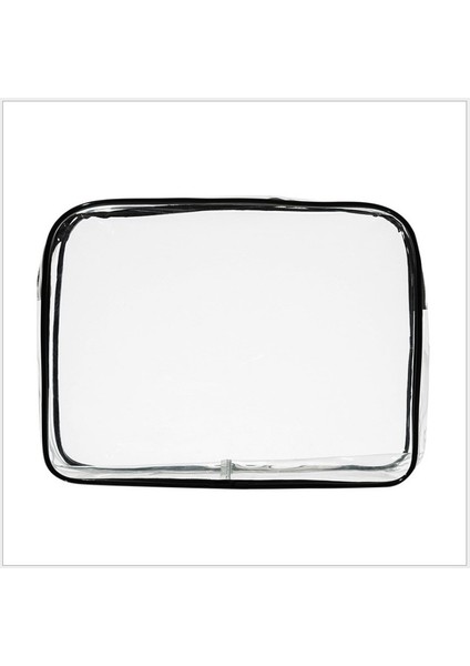 Siyah Stil L Beden 1 Adet Şeffaf Makyaj Çantası Kadın Kozmetik Çantası Pvc Seyahat Organizatör Temizle Güzellik Durumda Tuvalet Yıkama Su Geçirmez Saklama Çantası (Yurt Dışından) modelleri