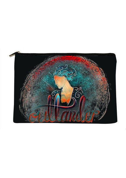 HZ970 Stili Kadın Outlander Desen Baskılı Makyaj Çantası Moda Kadın Kozmetik Organizatör Çantası Seyahat Için Renkli Bayan Çantası Için Saklama Çantası (Yurt Dışından) modelleri