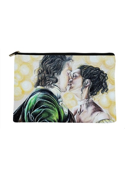 HZ970 Stili Kadın Outlander Desen Baskılı Makyaj Çantası Moda Kadın Kozmetik Organizatör Çantası Seyahat Için Renkli Bayan Çantası Için Saklama Çantası (Yurt Dışından) fırsatları