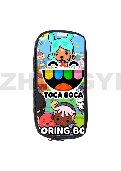 Toca1 Stili Toca Boca Yaşam Dünya Oyunu Kalem Kutusu Anime Makyaj Kutusu Okul Malzemeleri Kırtasiye Depolama 3D Baskı Kılıfı Çanta Kozmetik Kılıfları (Yurt Dışından) fiyatları