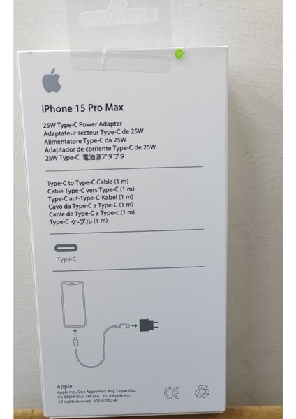 iphone 15/15PRO/15 Pro Max/15 Plus Uyumlu 25W Hızlı Şarj Cihazı Type-C iphone Şarj Kablosu Set