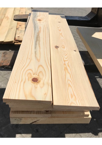 2X28X100 cm Silinmiş Kereste 10 Adet