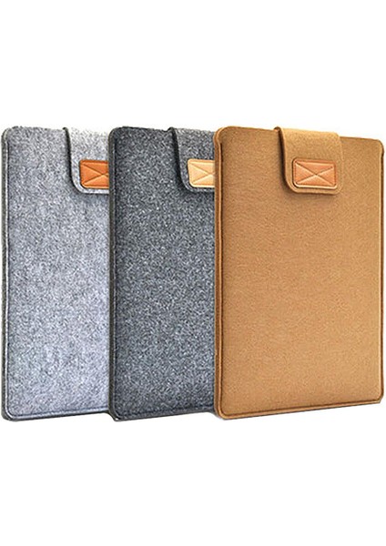 Haki Stili 15 Inç Anti-Scratch Koruyucu Çanta Macbook Airro Retina Için Keçe Laptop Çantası Macbook Için Yeni Air 13 Atand Kapak A2159 (Yurt Dışından)