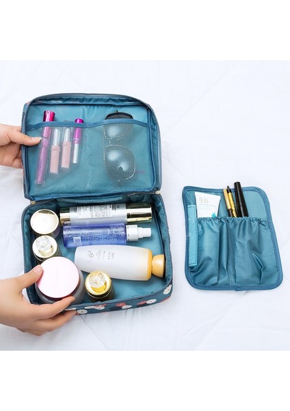 Leopar Tarzı Çok Işlevli Seyahat Su Geçirmez Kozmetik Çantası Kadın Makyaj Çantaları Tuvalet Organizatör Depolama Seyahat Yıkama Torbası T047 (Yurt Dışından) fiyatları