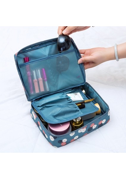 Leopar Tarzı Çok Işlevli Seyahat Su Geçirmez Kozmetik Çantası Kadın Makyaj Çantaları Tuvalet Organizatör Depolama Seyahat Yıkama Torbası T047 (Yurt Dışından) indirimleri